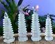 Wholesale Lot 4-5 Natural Clear Quartz Pagoda Tower Crystal Healing Energy
