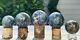Wholesale Lot 4-5 Pcs Natural Blue Kyanite Sphere Crystal Ball 2.8 To 3 Lbs