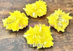 Wholesale Lot 4-5 Pcs Sulfur Crystal Raw Healing Energy