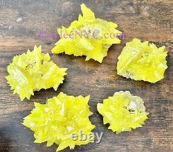 Wholesale Lot 4-5 Pcs Sulfur Crystal Raw Healing Energy