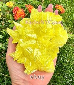 Wholesale Lot 4-5 Pcs Sulfur Crystal Raw Healing Energy