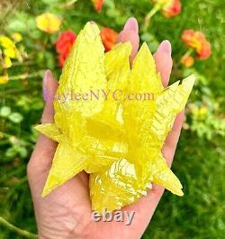 Wholesale Lot 4-5 Pcs Sulfur Crystal Raw Healing Energy