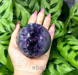 Wholesale Lot 4-5 pcs Amethyst Sphere Crystal Healing Energy