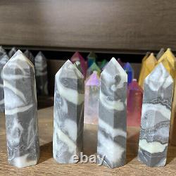 Wholesale Lot 4 LbS Natural shellstone Obelisk Tower Wand Crystal Healing Reiki