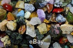 Wholesale Lot 55 Pounds of African Premium Stone Mix Tumble Rough