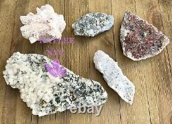 Wholesale Lot 5-8 Pcs Natural Pyrite With Quartz Specimen Raw Crystal