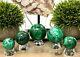 Wholesale Lot 5 Pcs Natural Malachite Spheres Crystal Ball Healing 1.9-2lbs