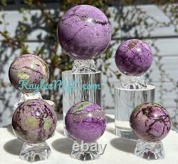 Wholesale Lot 6-7 pcs Natural Atlantisite Stichtite Sphere Crystal Healing