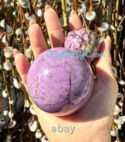 Wholesale Lot 6-7 pcs Natural Atlantisite Stichtite Sphere Crystal Healing