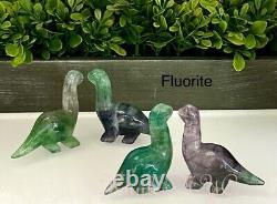 Wholesale Lot 7 PCs Natural Mix Crystal Dinosaur? Healing Energy