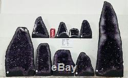 Wholesale Lot Amethyst Crystal Geodes Geode Boxes 217 Pounds 9 Pieces 004-16#1