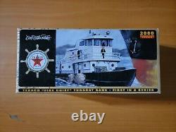 Wholesale Lot CASE of 24x Ertl Texaco 2000 Edition FIRE CHIEF Tugboat Bank NEW