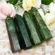 Wholesale Lot Natural Emerald Healing Obelisk Tower Crystal Wand Home Decor Gift