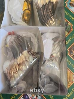 Wholesale Lot Of Old World Christmas Blown Glass Ornaments New With Tags 40