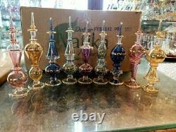 Wholesale Lot of 100 beautiful Egyptian hand-made perfume bottles 2