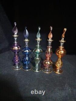 Wholesale Lot of 100 beautiful Egyptian hand-made perfume bottles 2