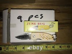 Wholesale Lot of 102 Pocket Knives Various sizes Excellent for flea market store
