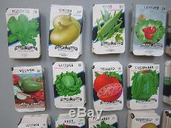 Wholesale Lot of 1,500 Old VEGETABLE SEED PACKETS Texas Lone Star Seed Co