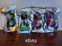 Wholesale Lot of 24 Cowboy Hat Skull Silicon Smoking Pipe With Metal Bowl SEALED