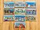 Wholesale Lot Of 50 License Plates From 10 Different States 5 Of Each State