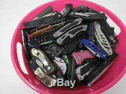 Wholesale Lot of 50 Pocket Knives Flea Market Swap Meet Specials