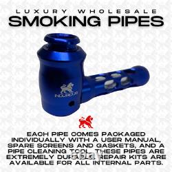 Wholesale Metal Smoking Pipes Bulk Hand Pipes 5 Colors Pipe Bundle Wholesale