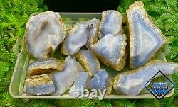 Wholesale Natural Blue Lace Agate Stone Rough stone for healing and meditation