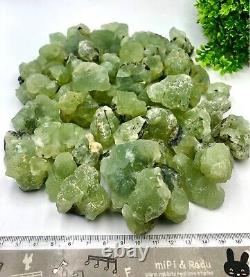 Wholesale Natural Prehnite Raw Stone Rough stone for healing and meditation