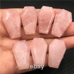 Wholesale! Natural Quartz Crystal Coffin Crystal Pendant Reiki Healing Gift -9