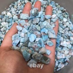 Wholesale Natural Rough Larimar Stone For Collection healing and meditation