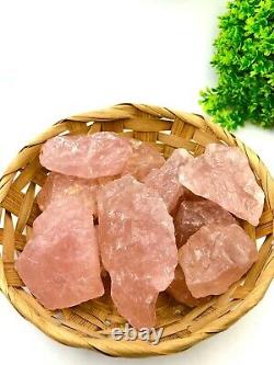 Wholesale Natural Rough Rose Quartz For Collection healing and meditation