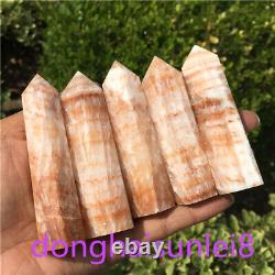 Wholesale Natural mix Quartz Obelisk Quartz Crystal Wand Point Reiki Healing