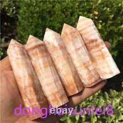 Wholesale Natural mix Quartz Obelisk Quartz Crystal Wand Point Reiki Healing