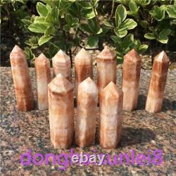 Wholesale Natural mix Quartz Obelisk Quartz Crystal Wand Point Reiki Healing