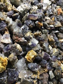 Wholesale Price 15kg Beautiful Natural Multi color Fluorite Lot Mineral Specimen