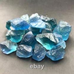 Wholesale Rare Natural Blue Fluorite Specimen Crystal Quartz Power Stone Healing