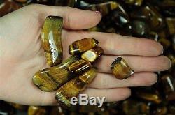 Wholesale Tumbled Gold Tigers Eye 55 Pounds