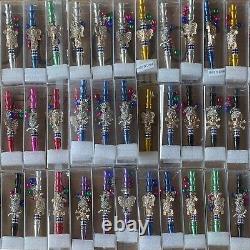 Wholesale deal 50 Rhinestone assorted styles and color fits all hookah hoses