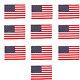 Wholesale Lot 10 4' X 6' Ft. Usa Us American Flag Stars Grommets United States