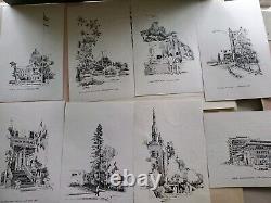 Wholesale lot 1900s Euphemia fine art prints photos labels stickers