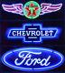 Wholesale Lot 3 Neon Sign 60 Ford Trucks Texaco Gas Wings Chevrolet Hanger Olp