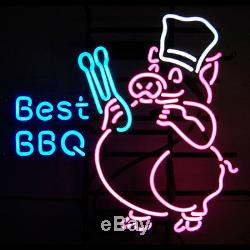 Wholesale lot 5 Neon signs Rocket Diner BBQ Barbecue Pink Pig Ribs Coke Burger