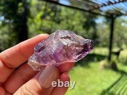 Wholesale lot Shangaan (Chibuku) Smoky Amethyst Chiredzi crystals (24) 2.19lbs