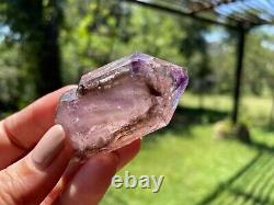 Wholesale lot Shangaan (Chibuku) Smoky Amethyst Chiredzi crystals (24) 2.19lbs