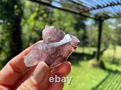 Wholesale lot Shangaan (Chibuku) Smoky Amethyst Chiredzi crystals (24) 2.19lbs