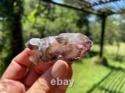 Wholesale lot Shangaan (Chibuku) Smoky Amethyst Chiredzi crystals (24) 2.19lbs