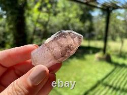 Wholesale lot Shangaan (Chibuku) Smoky Amethyst Chiredzi crystals (24) 2.19lbs