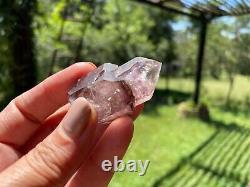 Wholesale lot Shangaan (Chibuku) Smoky Amethyst Chiredzi crystals (24) 2.19lbs