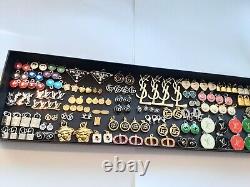 Wholesale lot of 160 colored charms zipper pull Pendants