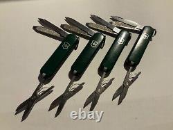 Wholesale lot of 22 Forest Green Victorinox 58mm Classic SD Swiss Army Knives